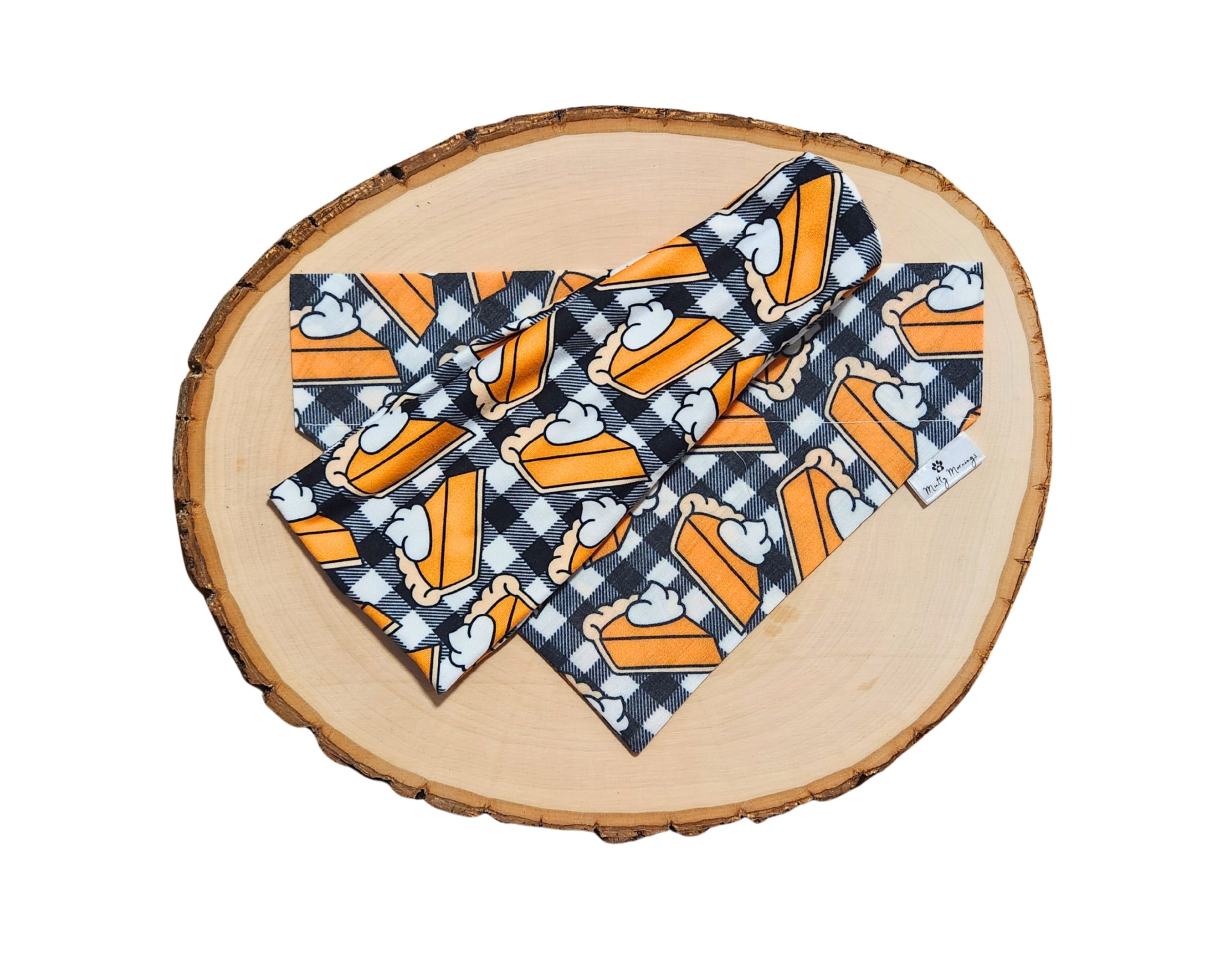 Pumpkin Pie Bandana & Headband Set