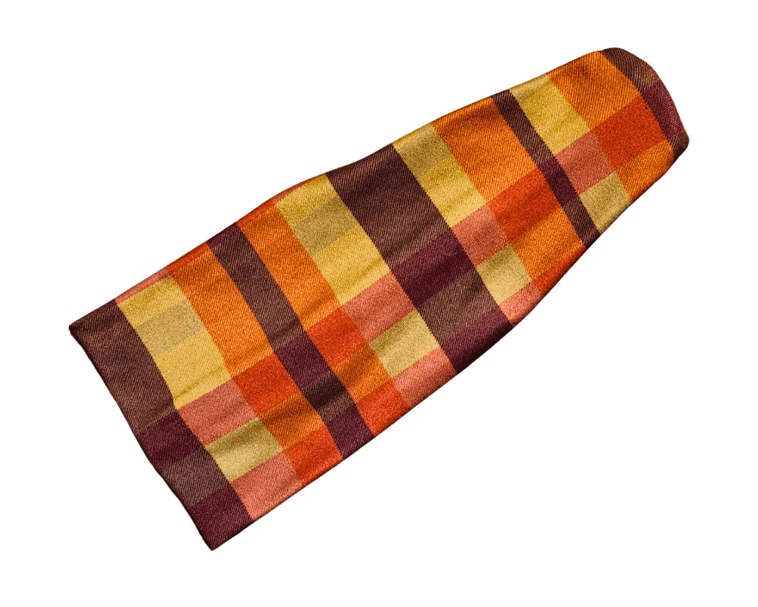 Autumn Ember Plaid Bandana & Headband Set - Mutty Mornings