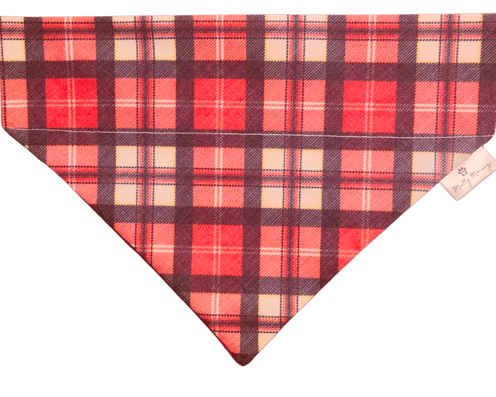 Blitzen Plaid Bandana & Headband Set - Mutty Mornings