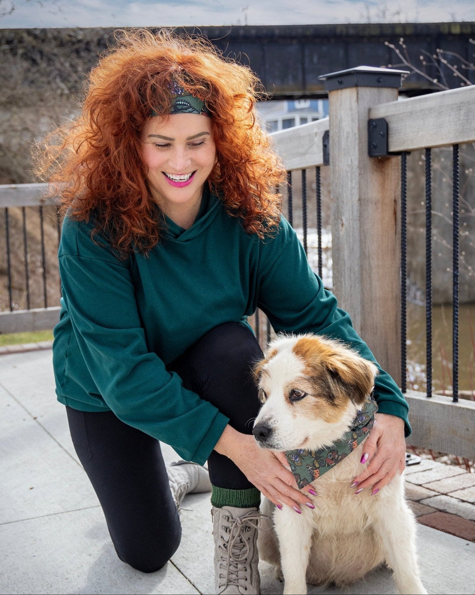 Butterflies Bandana & Headband Set - Mutty Mornings