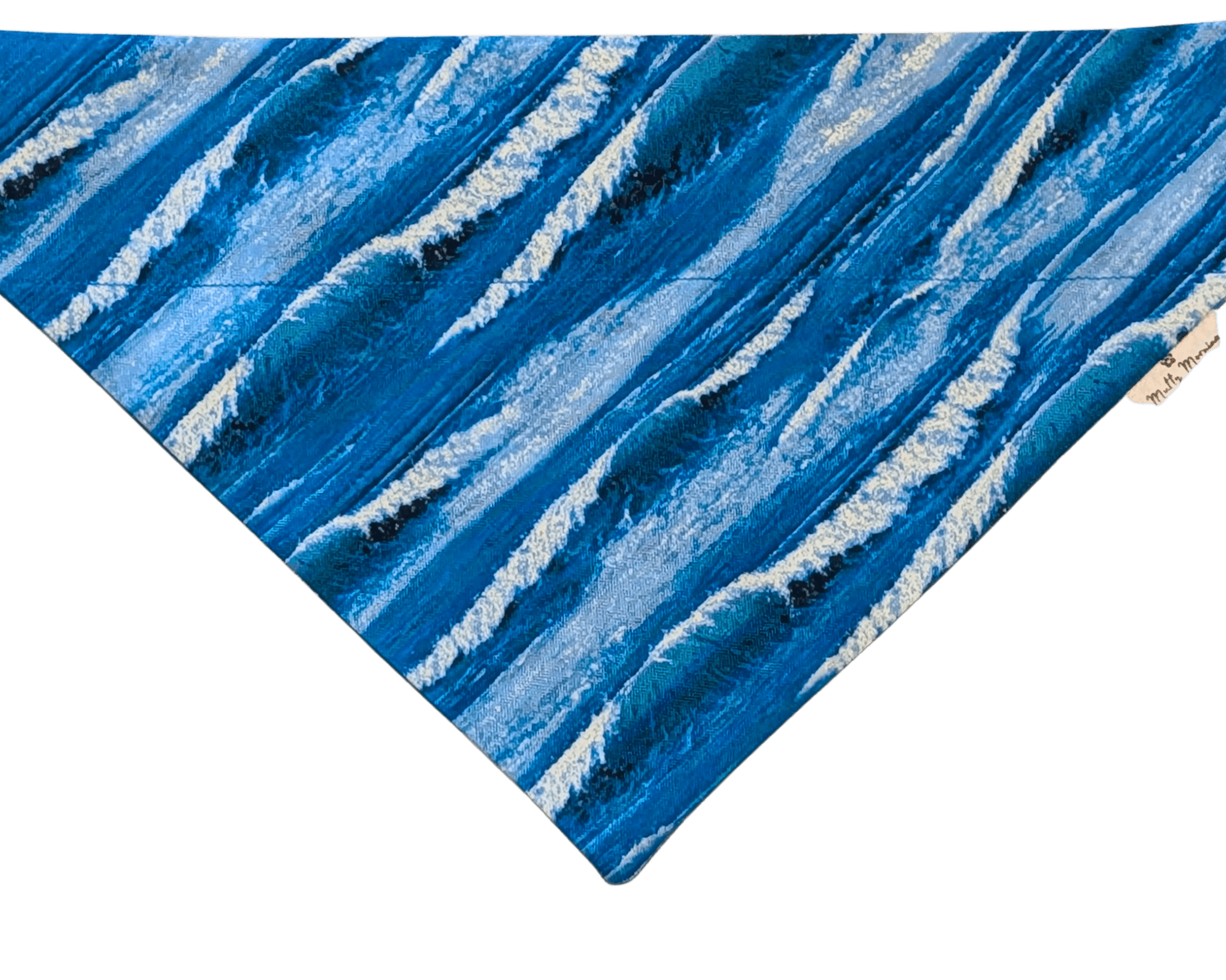 Crashing Waves Pet Bandana - Mutty Mornings