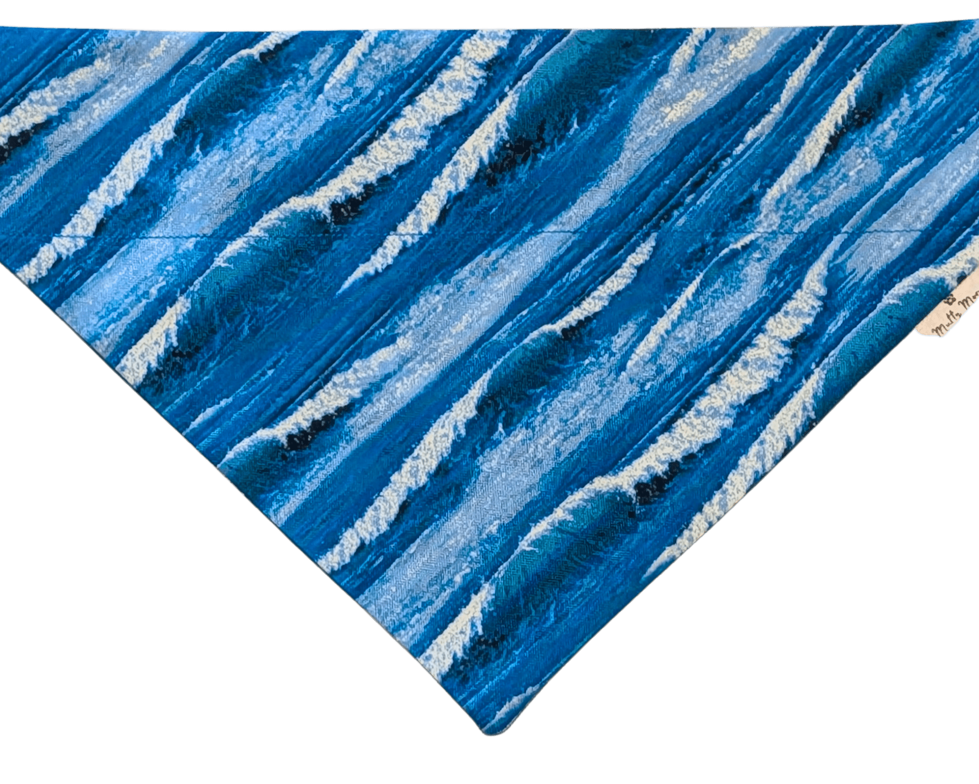Crashing Waves Pet Bandana - Mutty Mornings