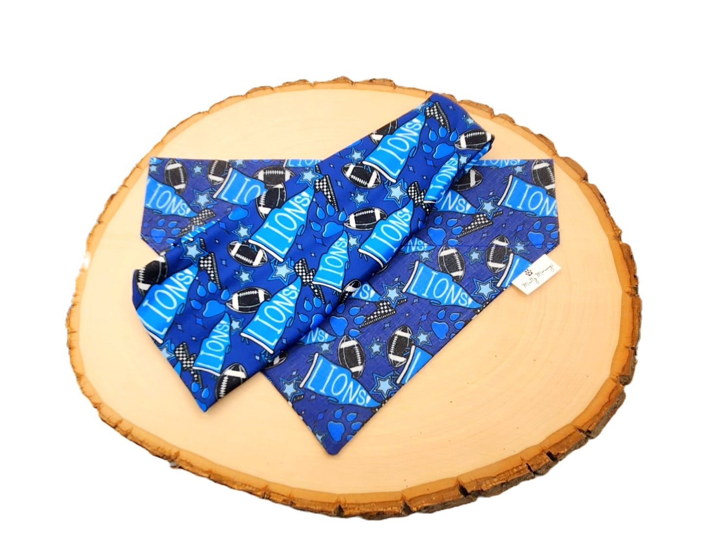 Detroit Lions Pendant Matching Headband - Mutty Mornings
