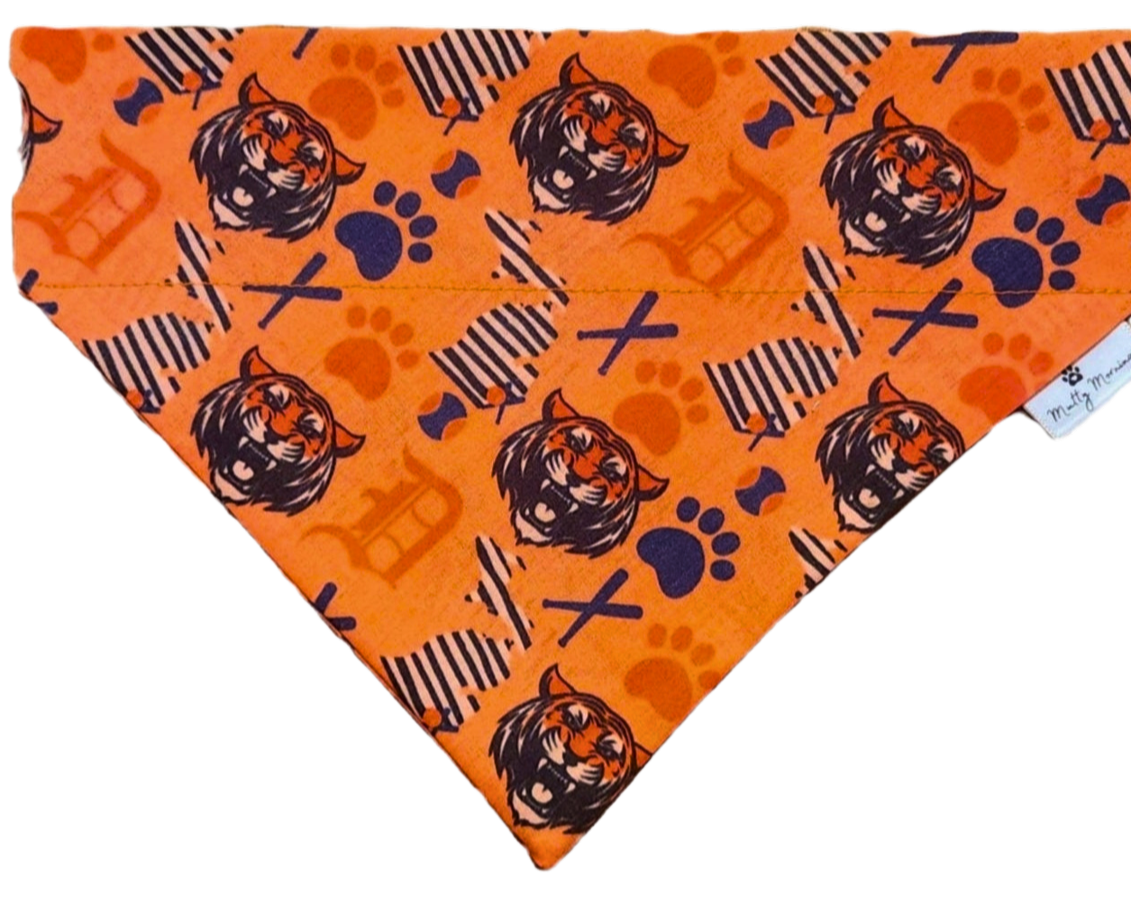 Detroit Lions Tigers Pet Bandana - Mutty Mornings