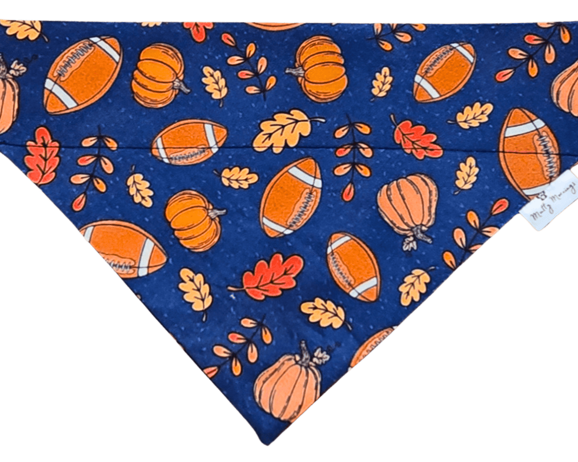 Fall Kickoff Pet Bandana - Mutty Mornings