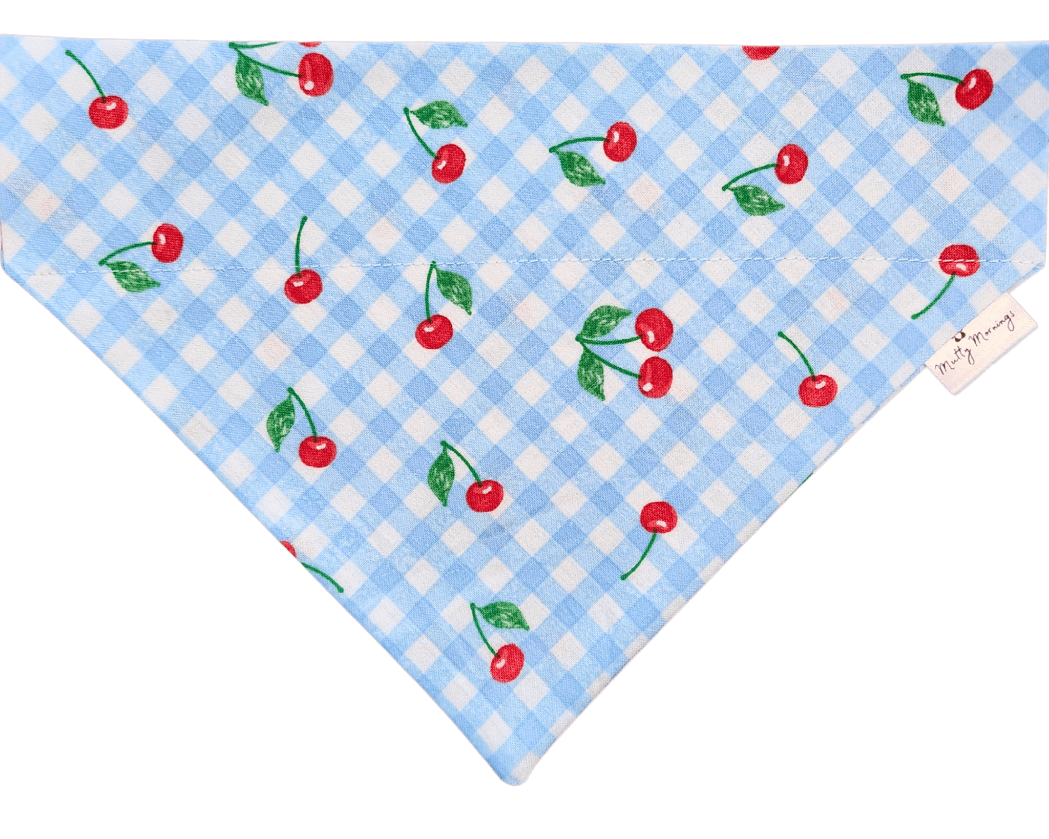 Farm Stand Cherries Pet Bandana - Mutty Mornings