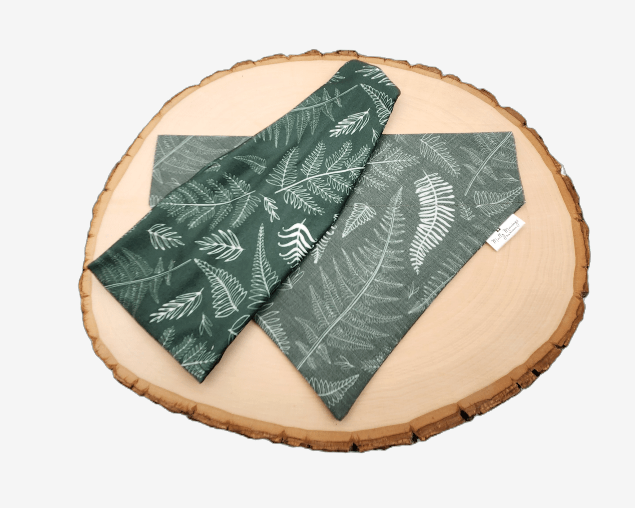 Feel the Fern Bandana & Headband Set - Mutty Mornings
