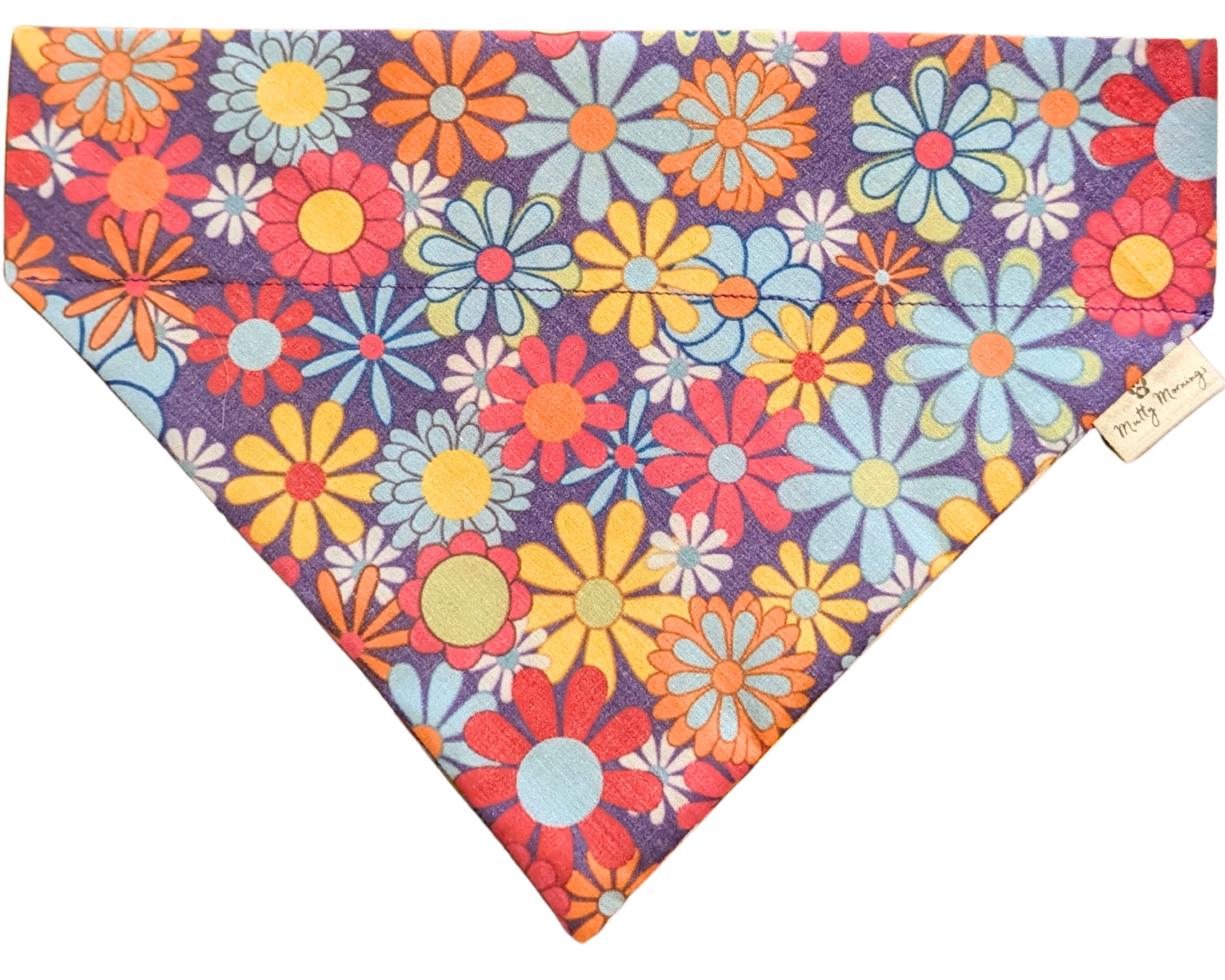 Flower Power Pet Bandana - Mutty Mornings