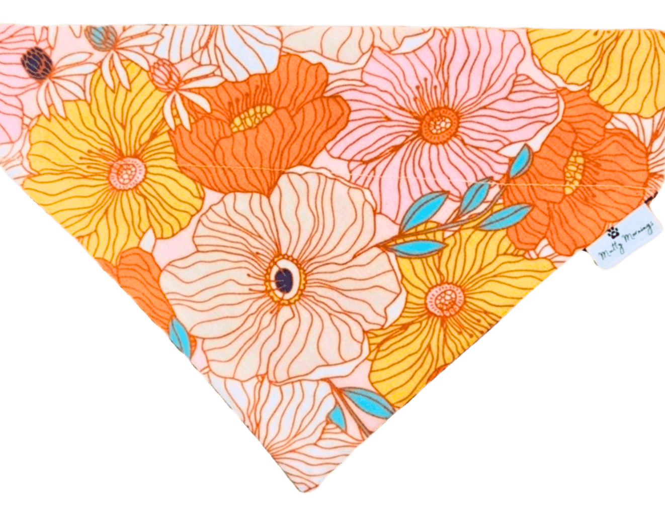 Frances Garden Pet Bandana - Mutty Mornings