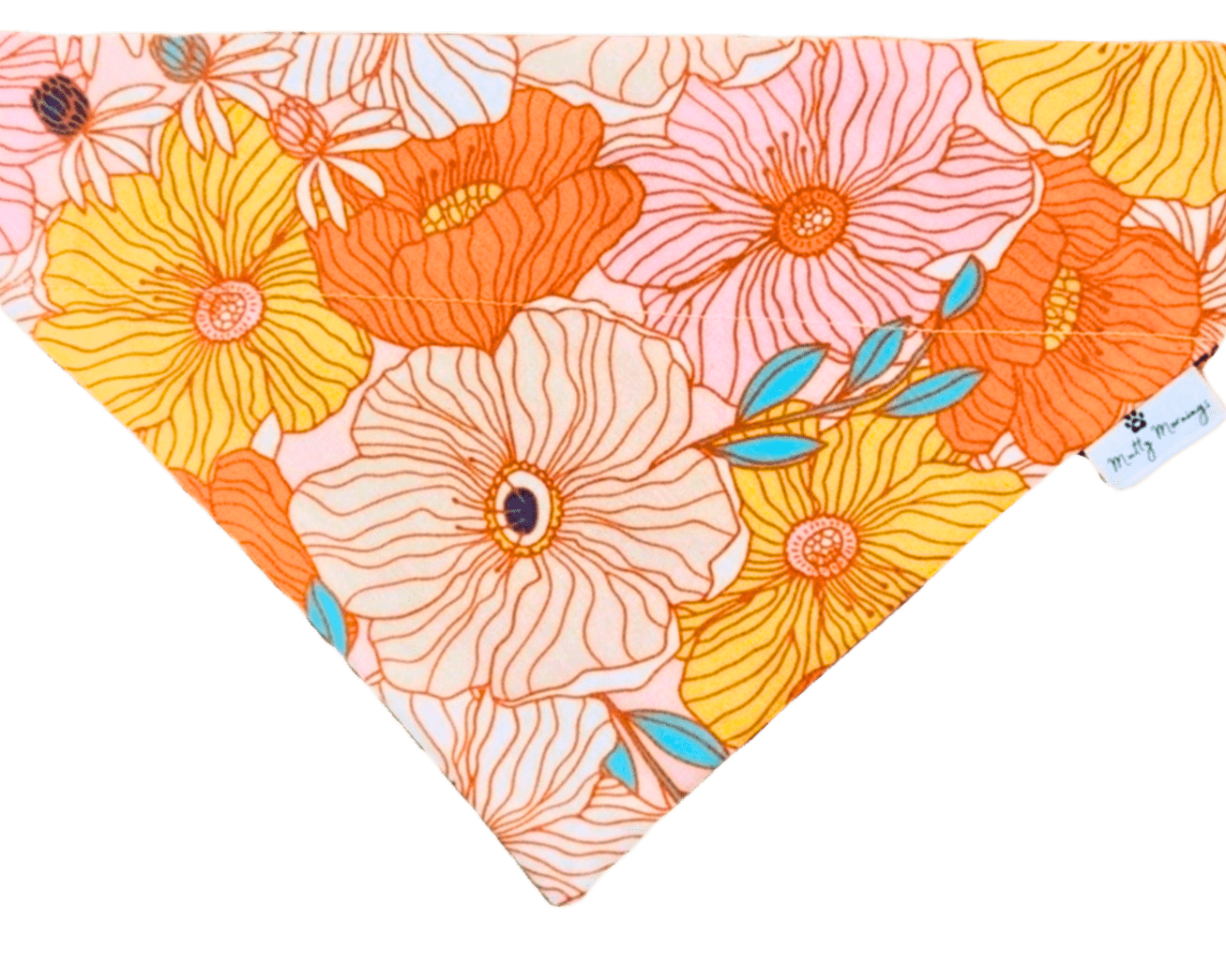 Frances Garden Pet Bandana - Mutty Mornings
