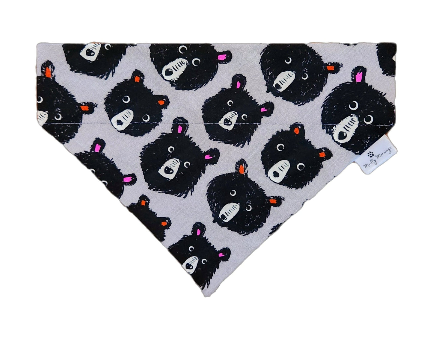 Funky Bear Pet Bandana - Mutty Mornings