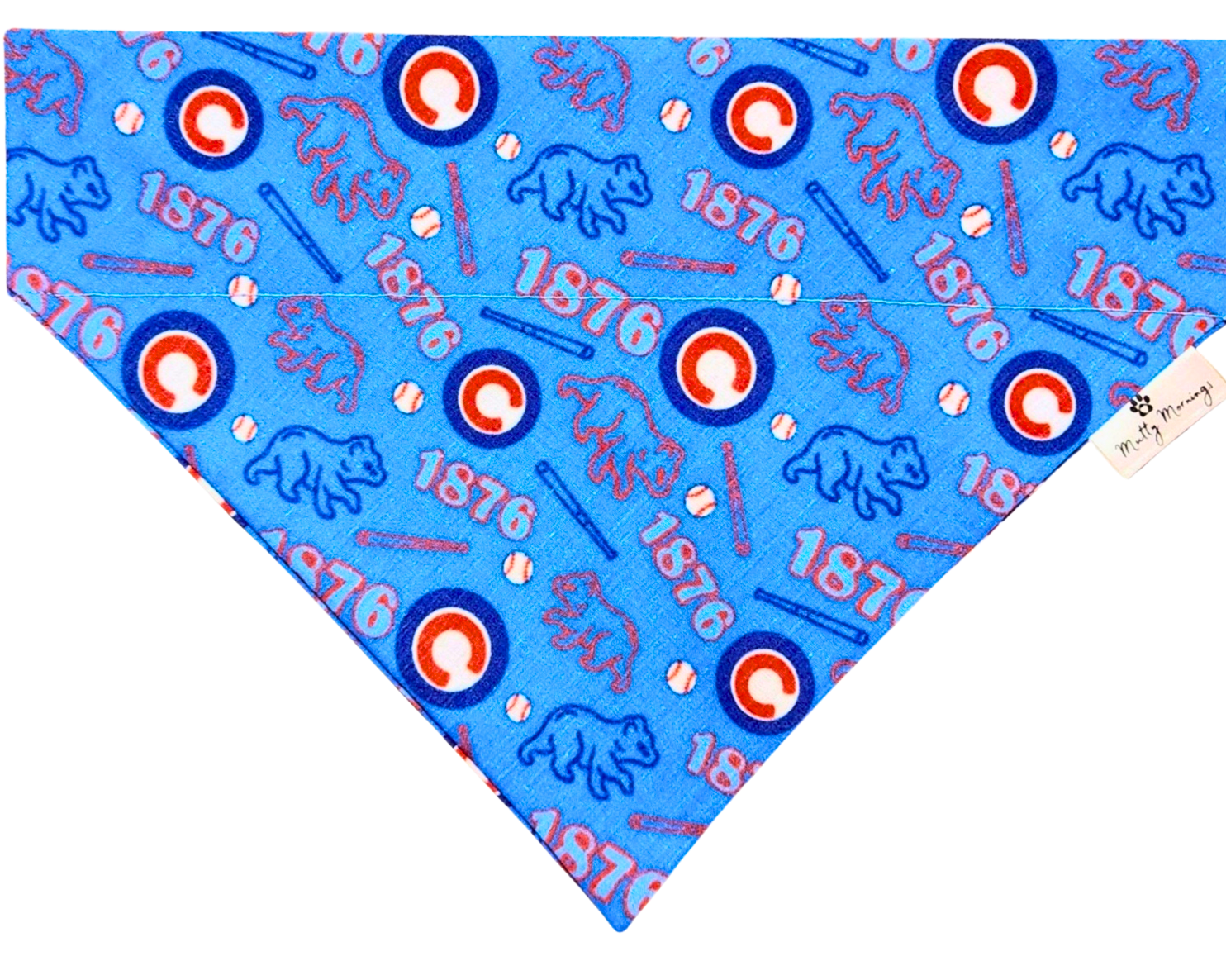 Go Cubs Go Pet Bandana - Mutty Mornings
