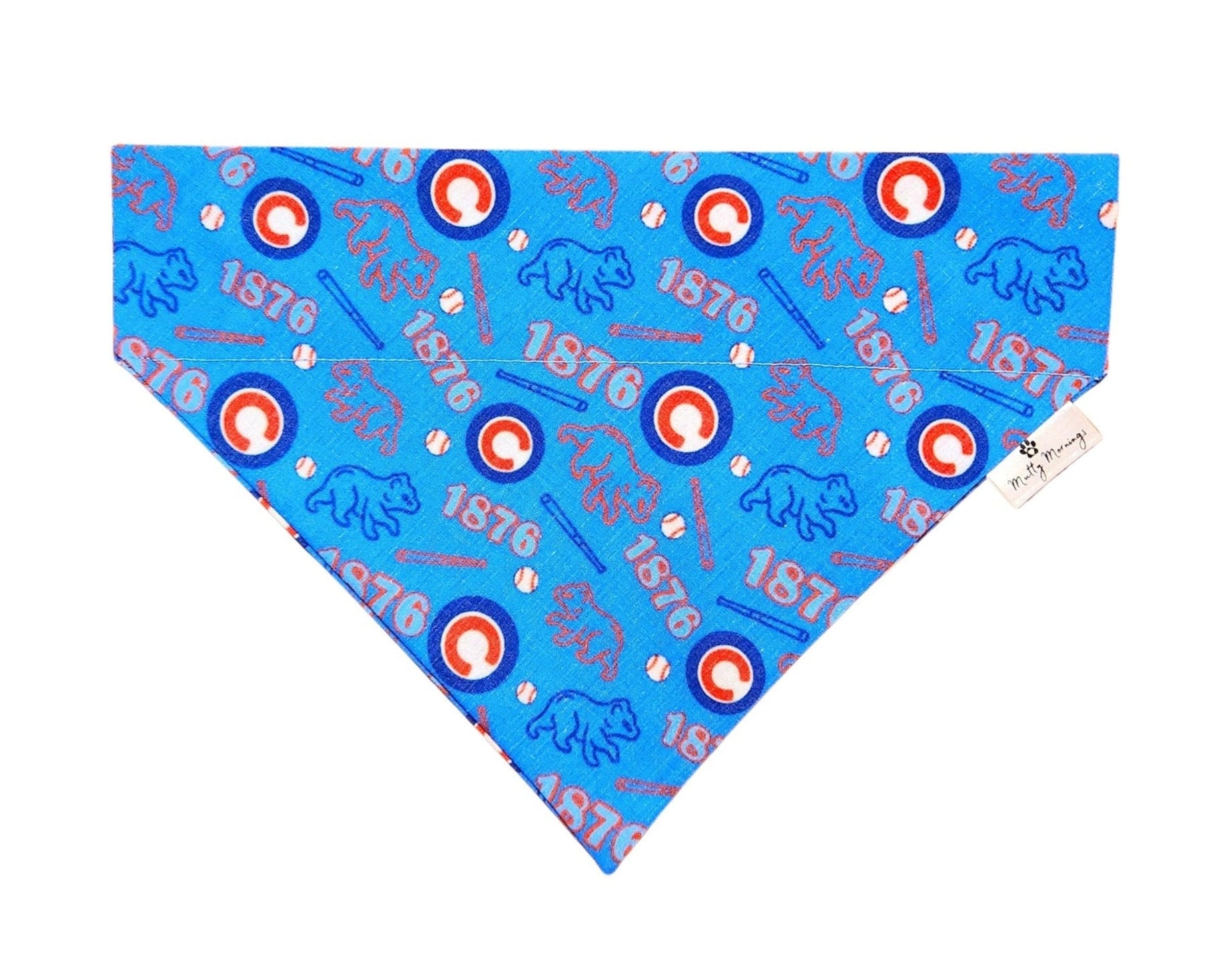 Go Cubs Go Pet Bandana - Mutty Mornings