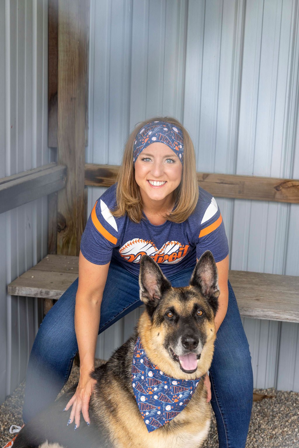 Go Tigers Pet Bandana - Mutty Mornings