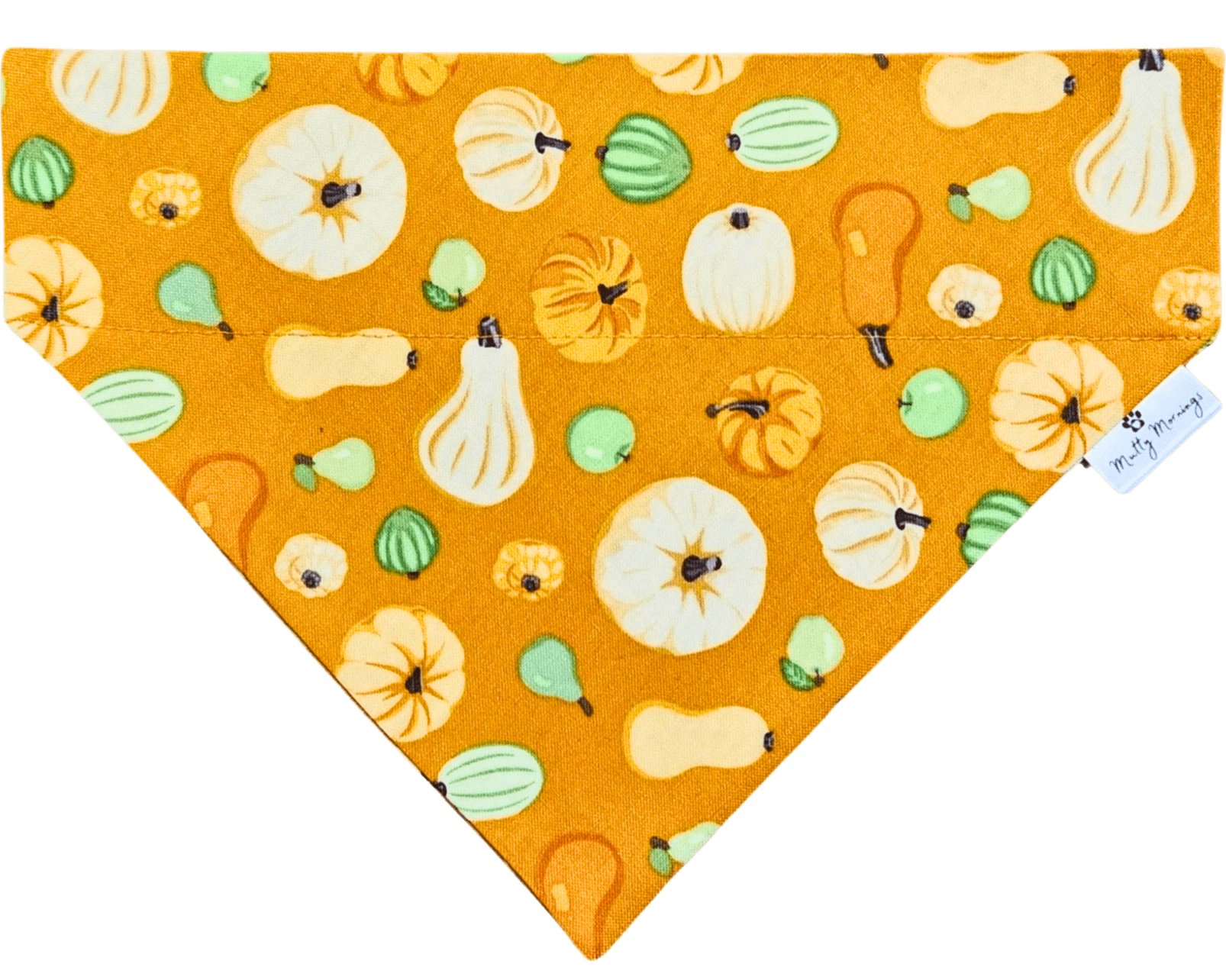 Golden Gourd Pet Bandana - Mutty Mornings