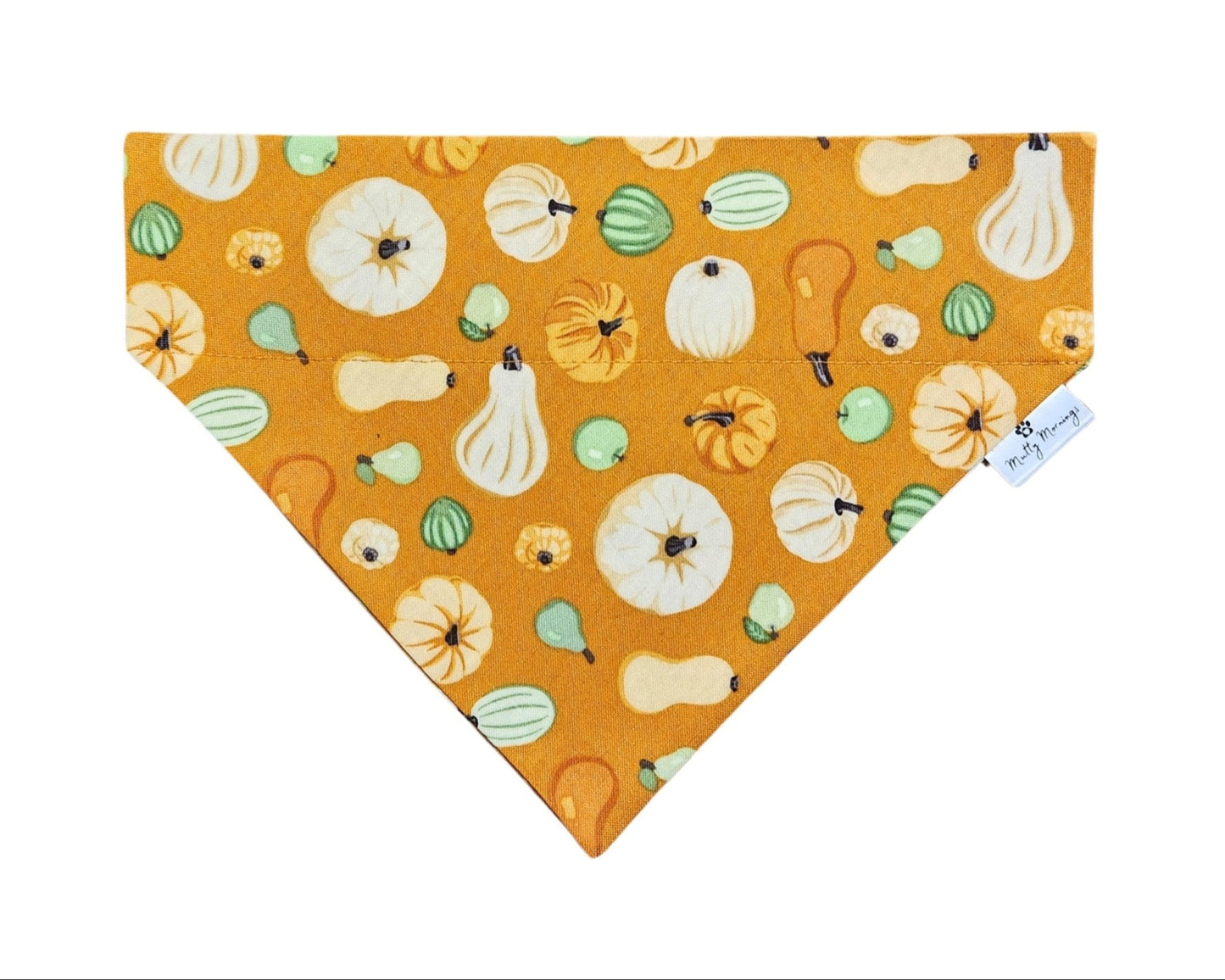 Golden Gourd Pet Bandana - Mutty Mornings