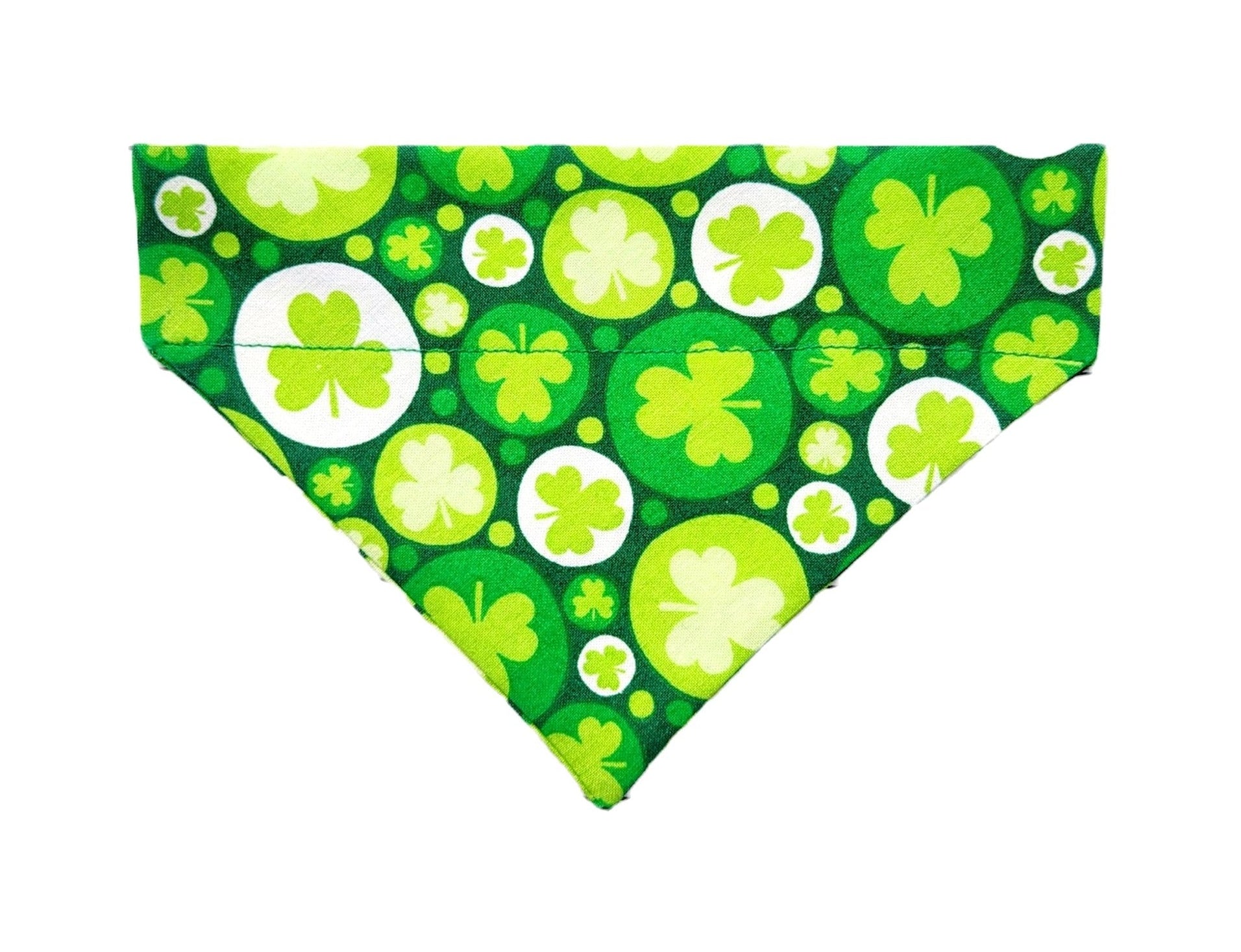 Green Shamrocks Pet Bandana - Mutty Mornings