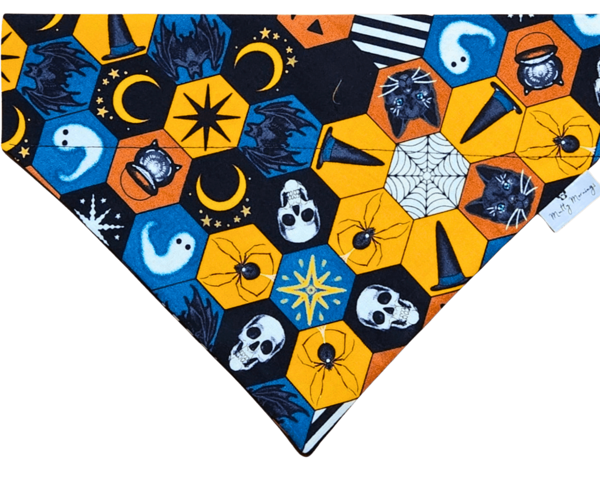 Hex Marks the Spot Pet Bandana - Mutty Mornings