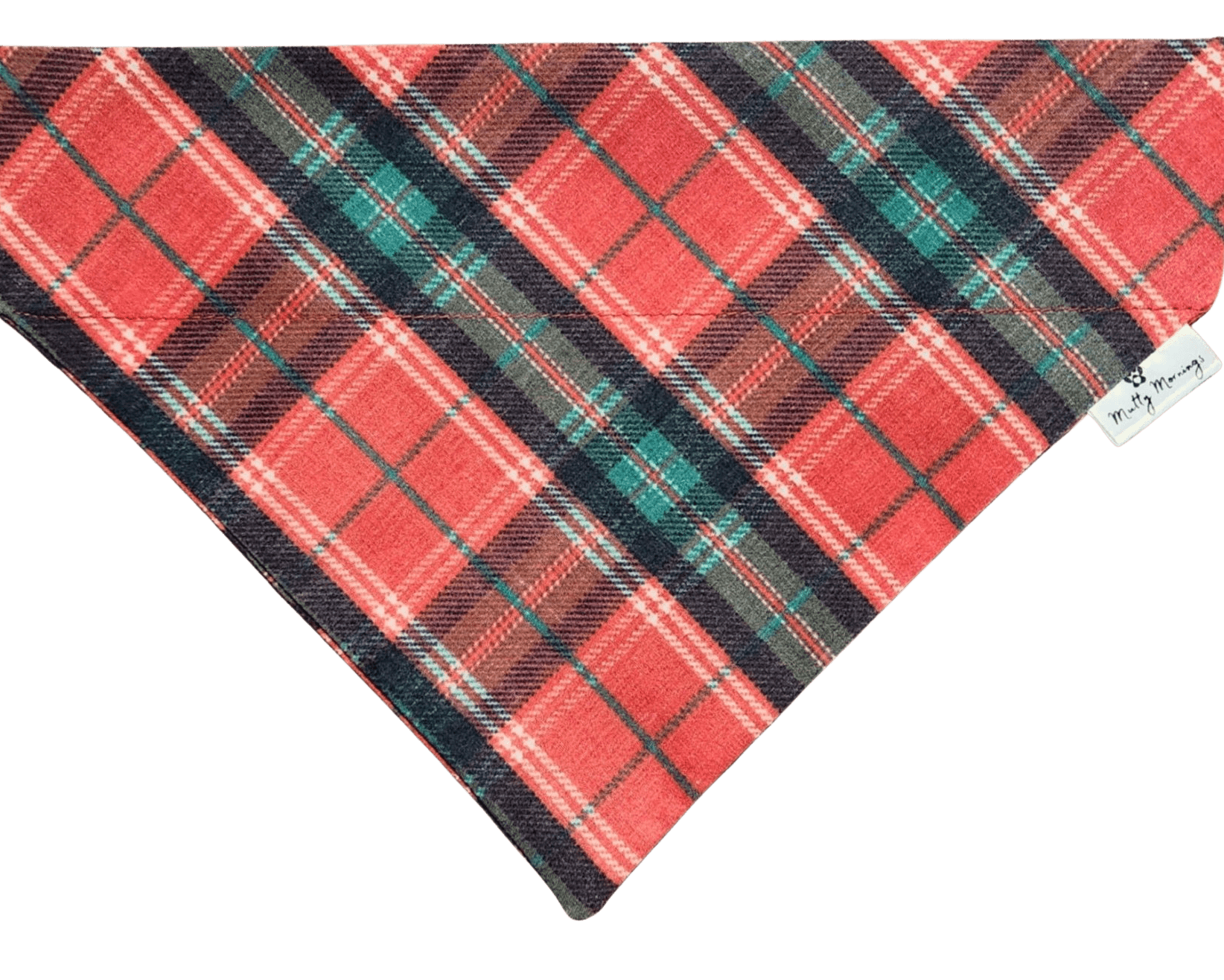 Highland Holiday Plaid Bandana & Headband Set - Mutty Mornings