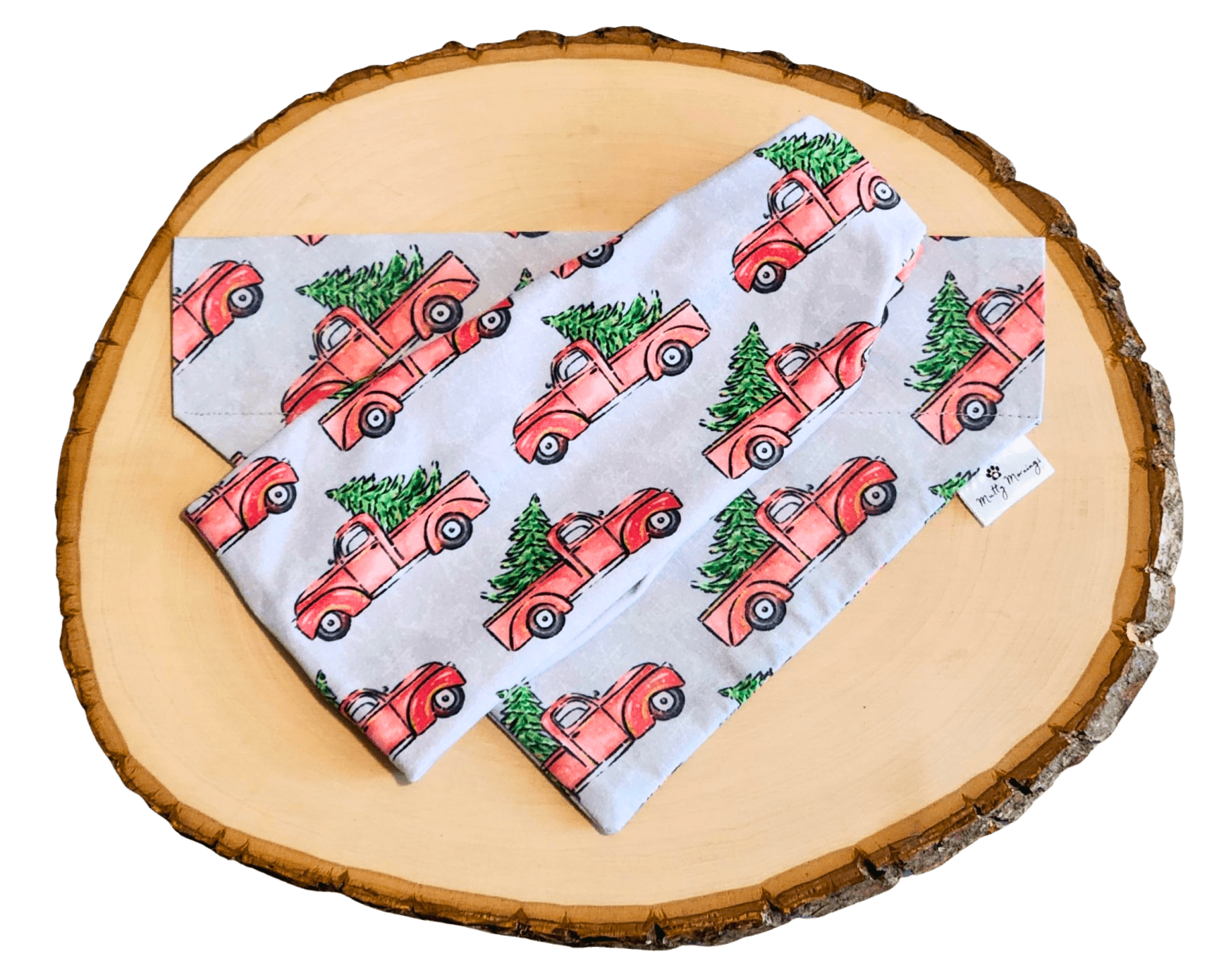Holiday Hauler Bandana & Headband Set - Mutty Mornings