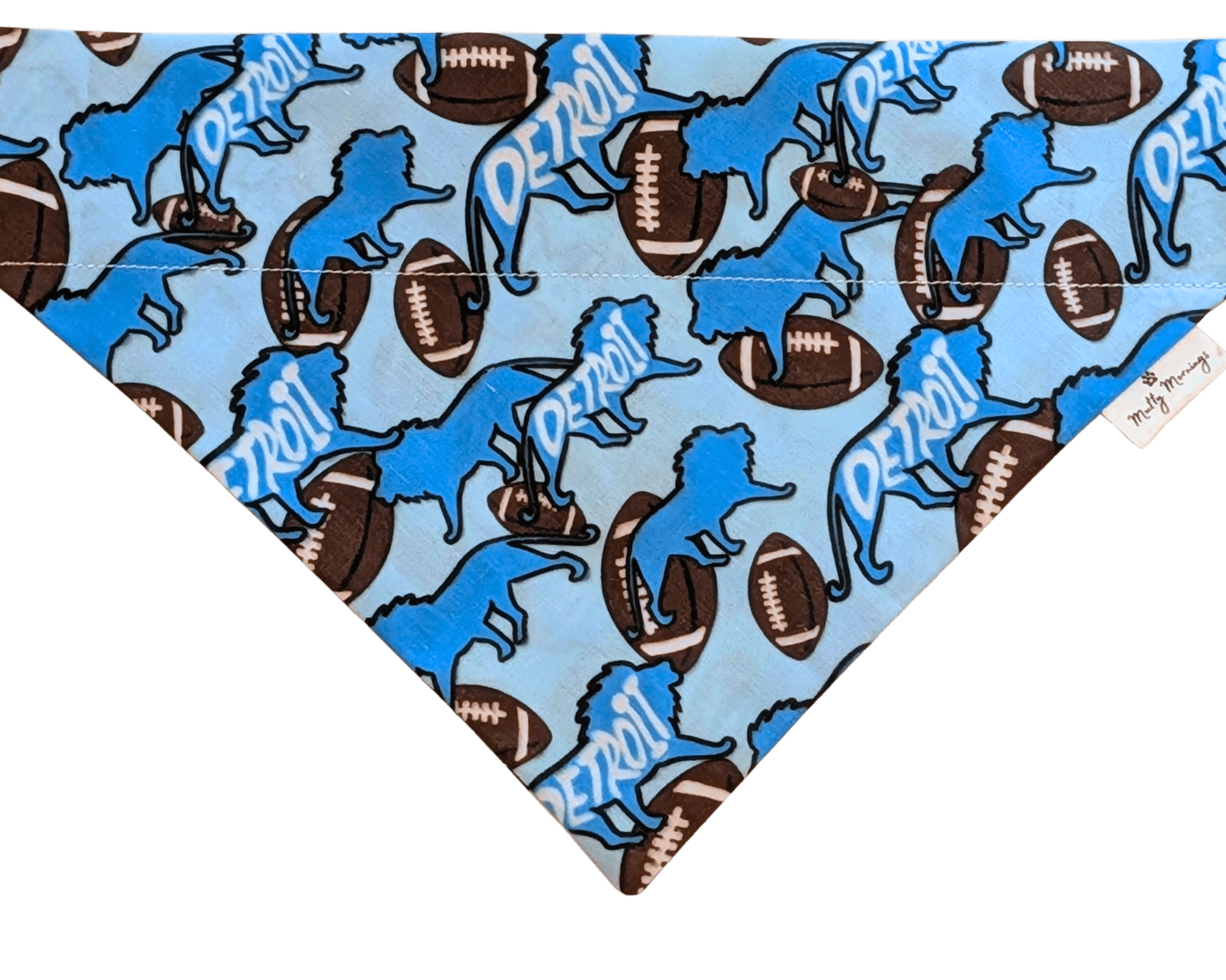 Lions of Detroit Pet Bandana - Mutty Mornings