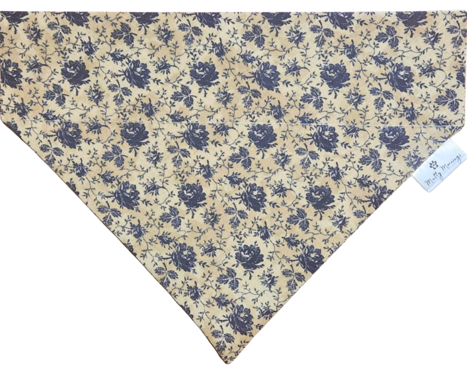 Midnight Rose Pet Bandana - Mutty Mornings