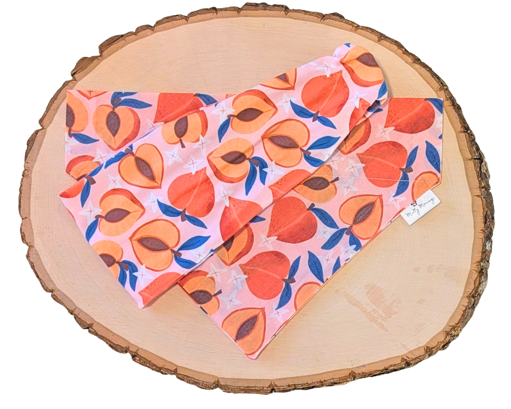 Peachy Keen Bandana & Headband Set - Mutty Mornings