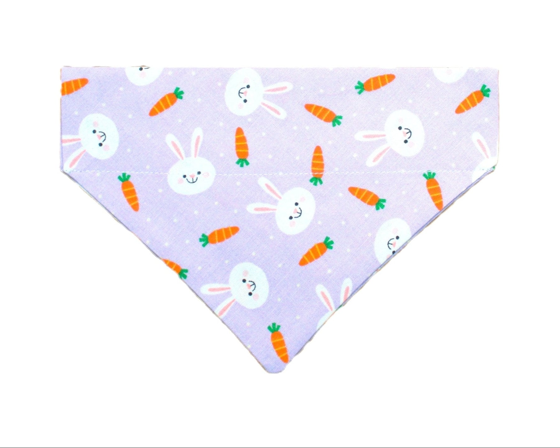 Purple Bunny Pet Bandana - Mutty Mornings