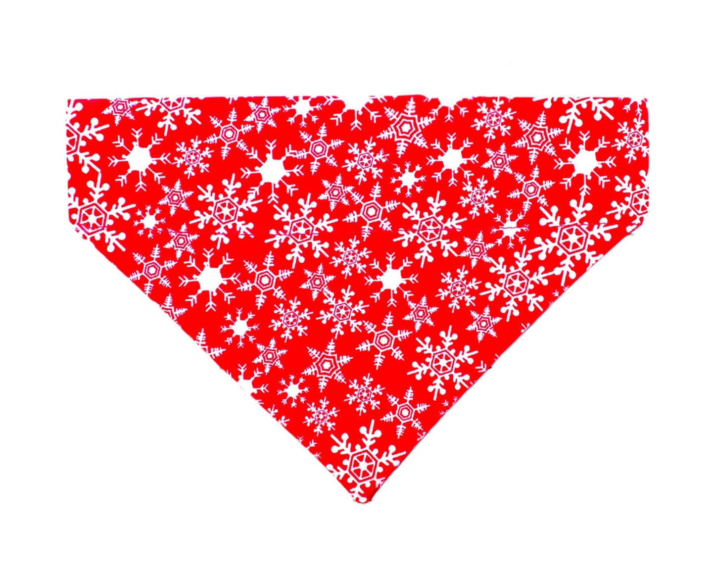 Red Snowflakes Pet Bandana - Mutty Mornings