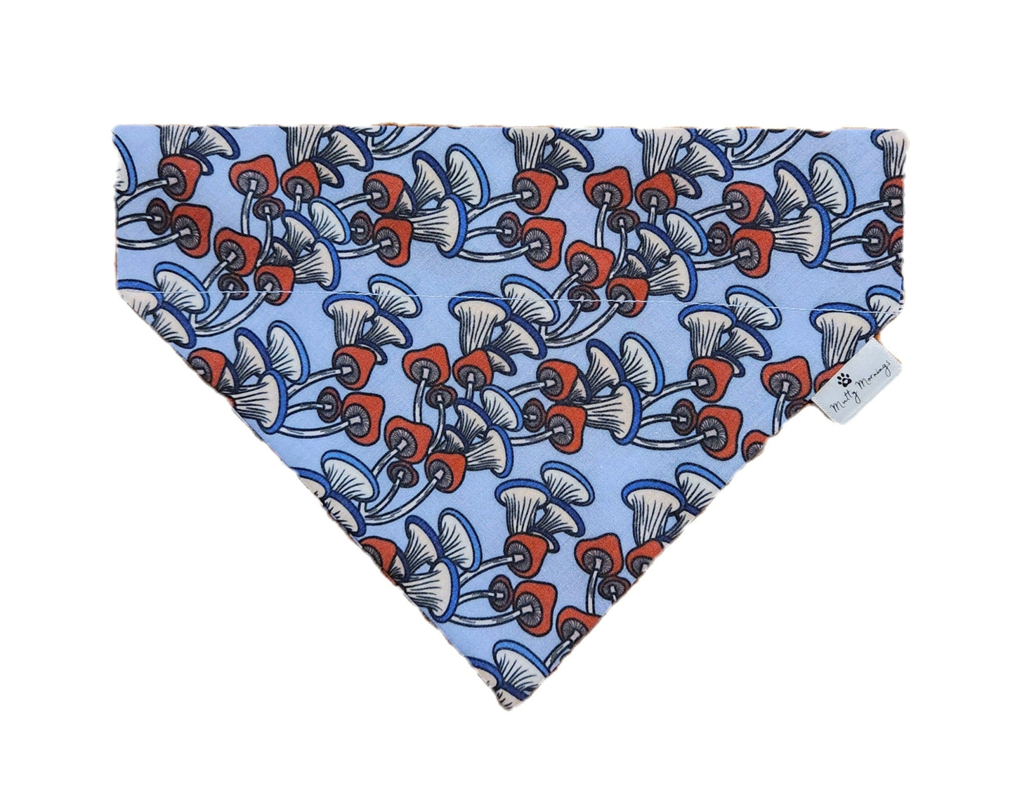 Shrooms of Blue Pet Bandana - Mutty Mornings