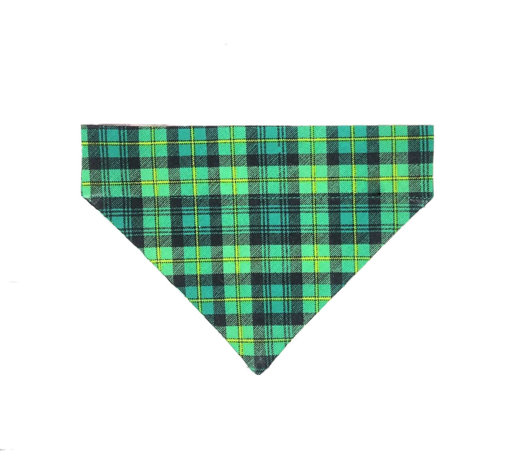 St Pats Plaid Pet Bandana - Mutty Mornings