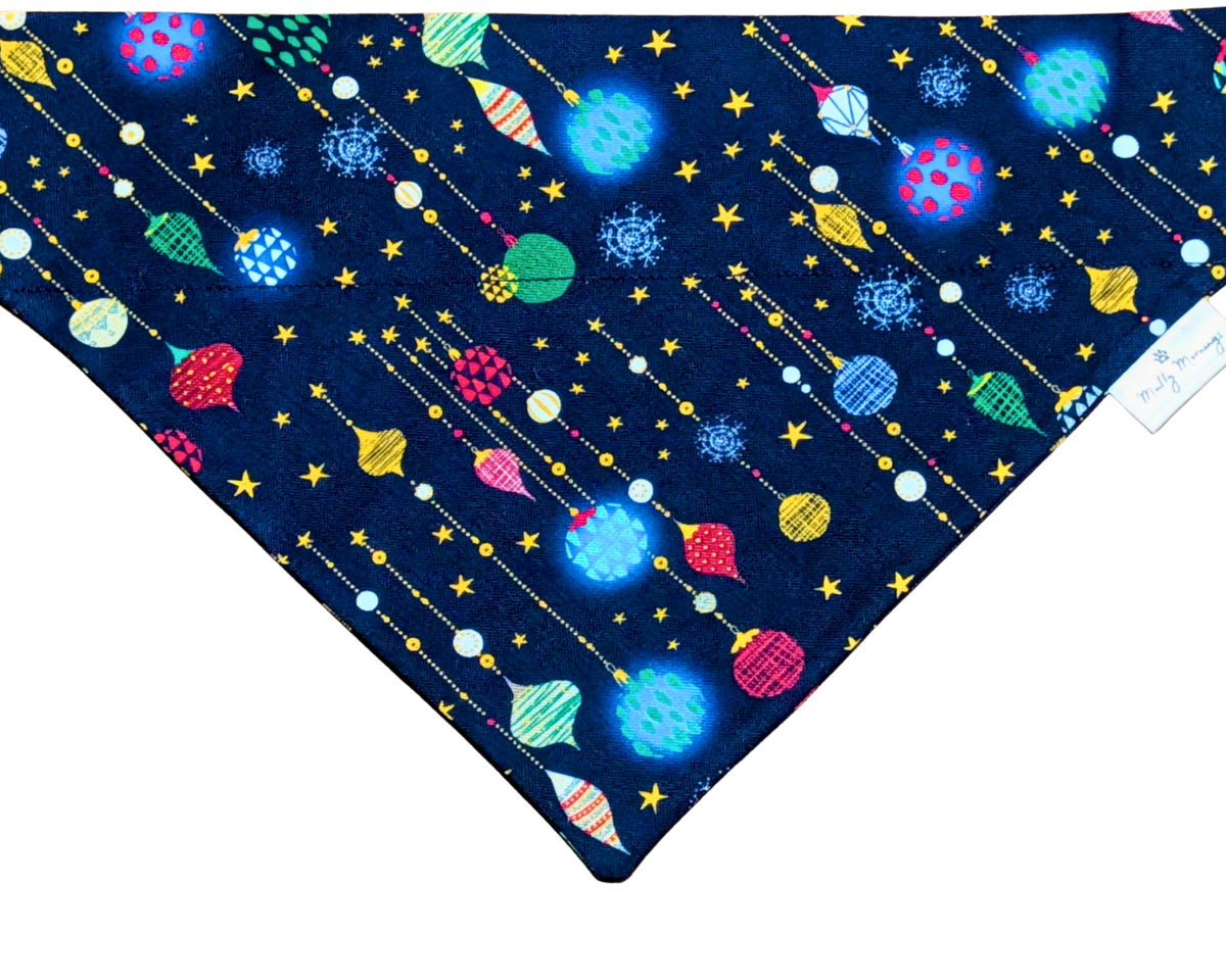 Starlit Ornaments Pet Bandana - Mutty Mornings