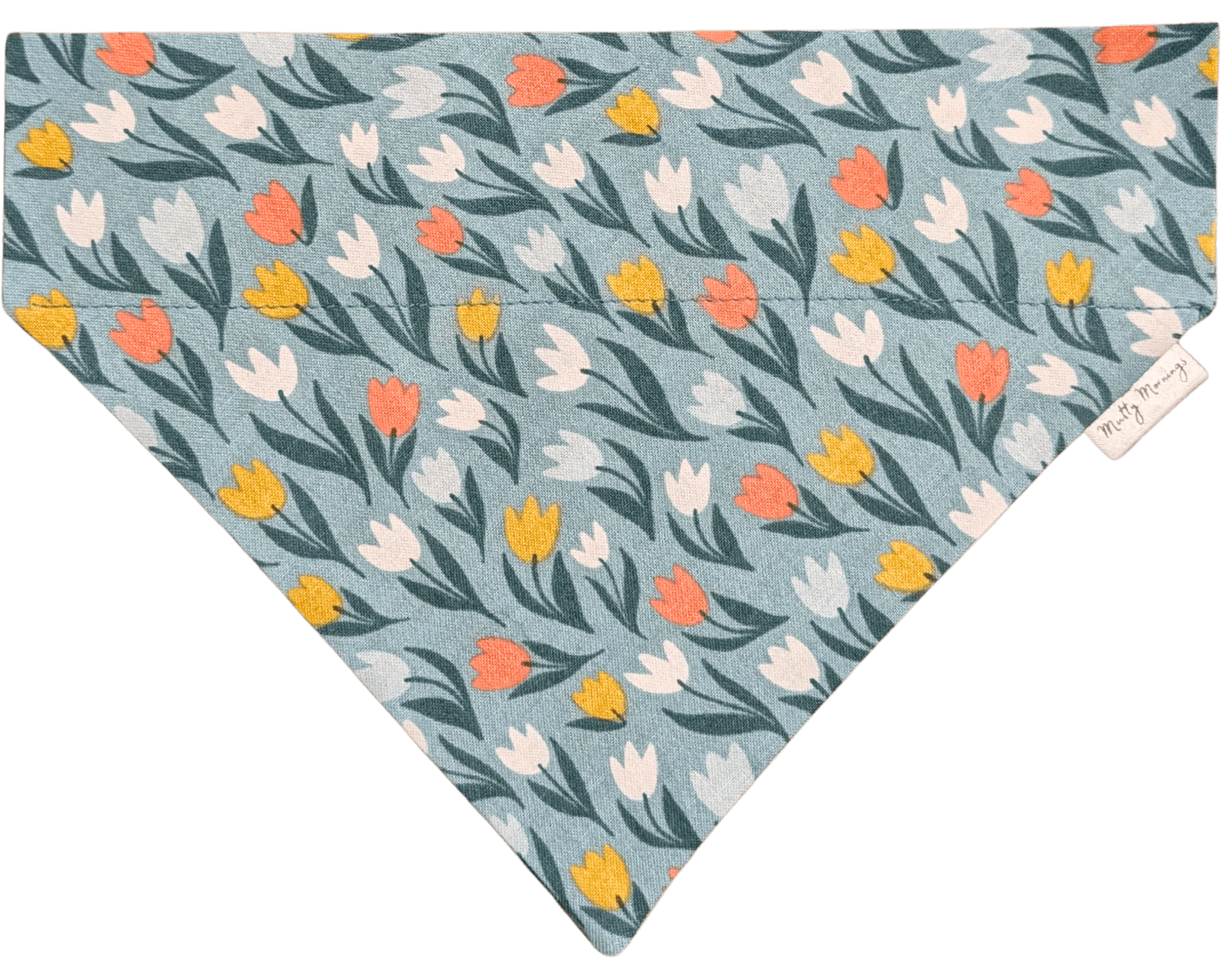Tulip Time Pet Bandana - Mutty Mornings
