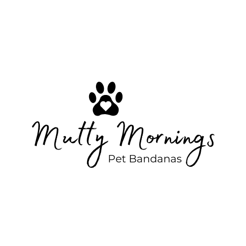 Wholesale Custom Pet Bandana - Mutty Mornings