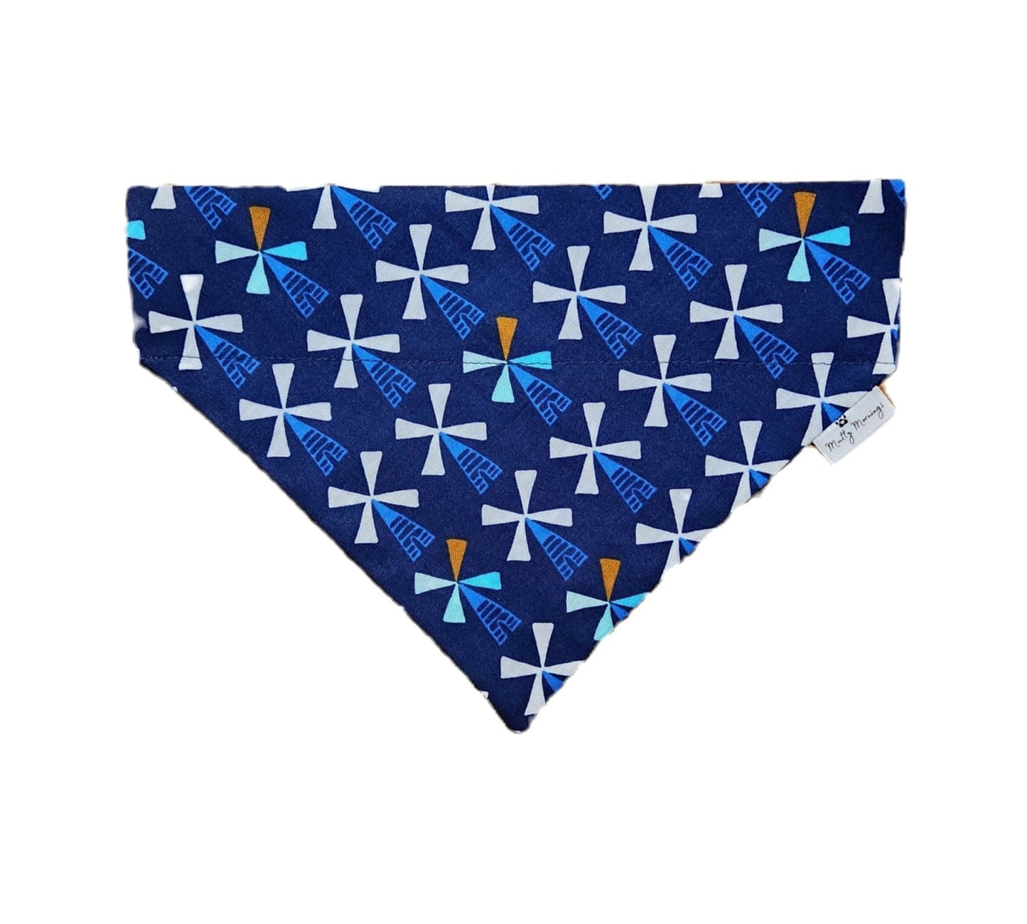 Windmills Pet Bandana - Mutty Mornings