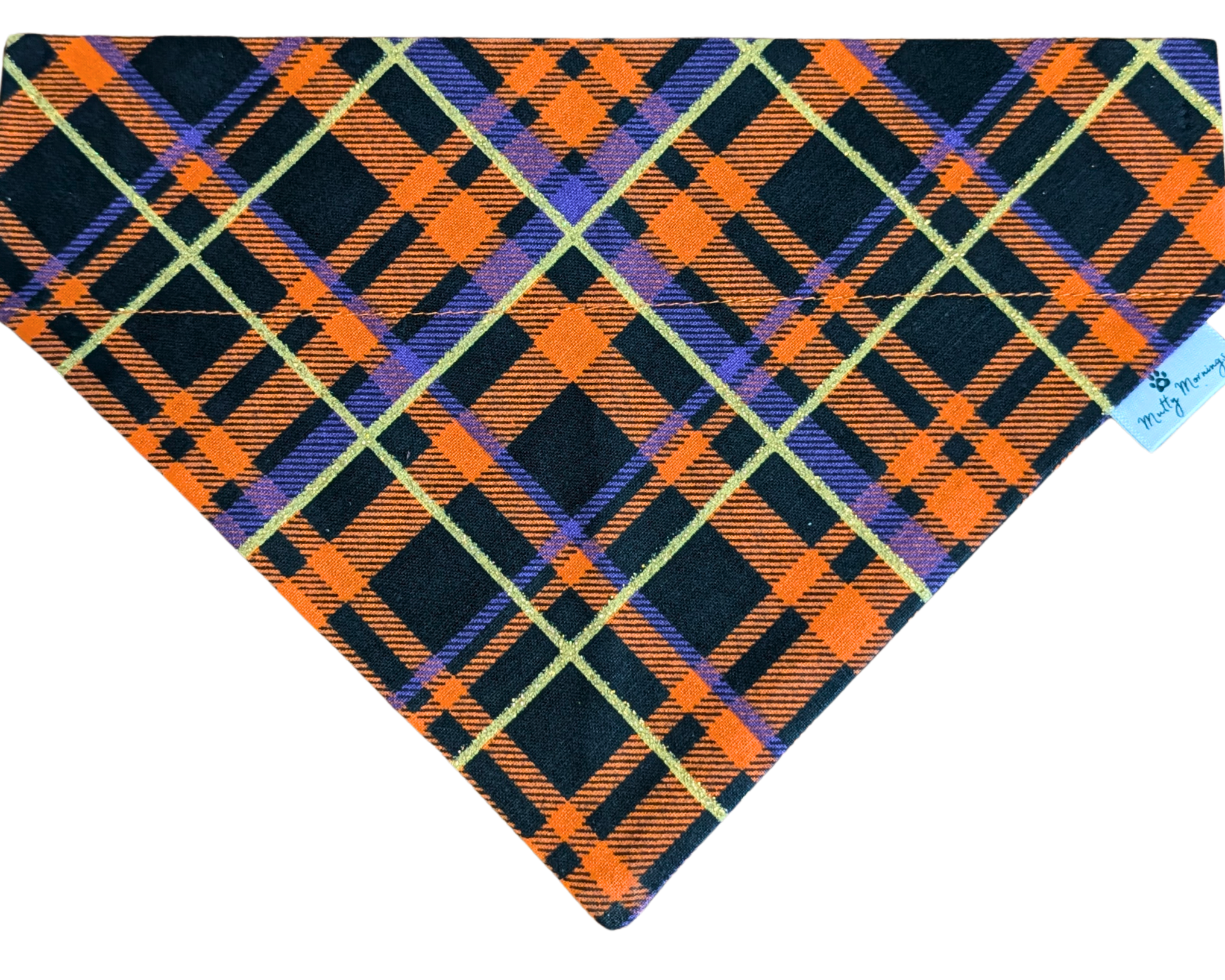 Witching Hour Plaid Pet Bandana - Mutty Mornings
