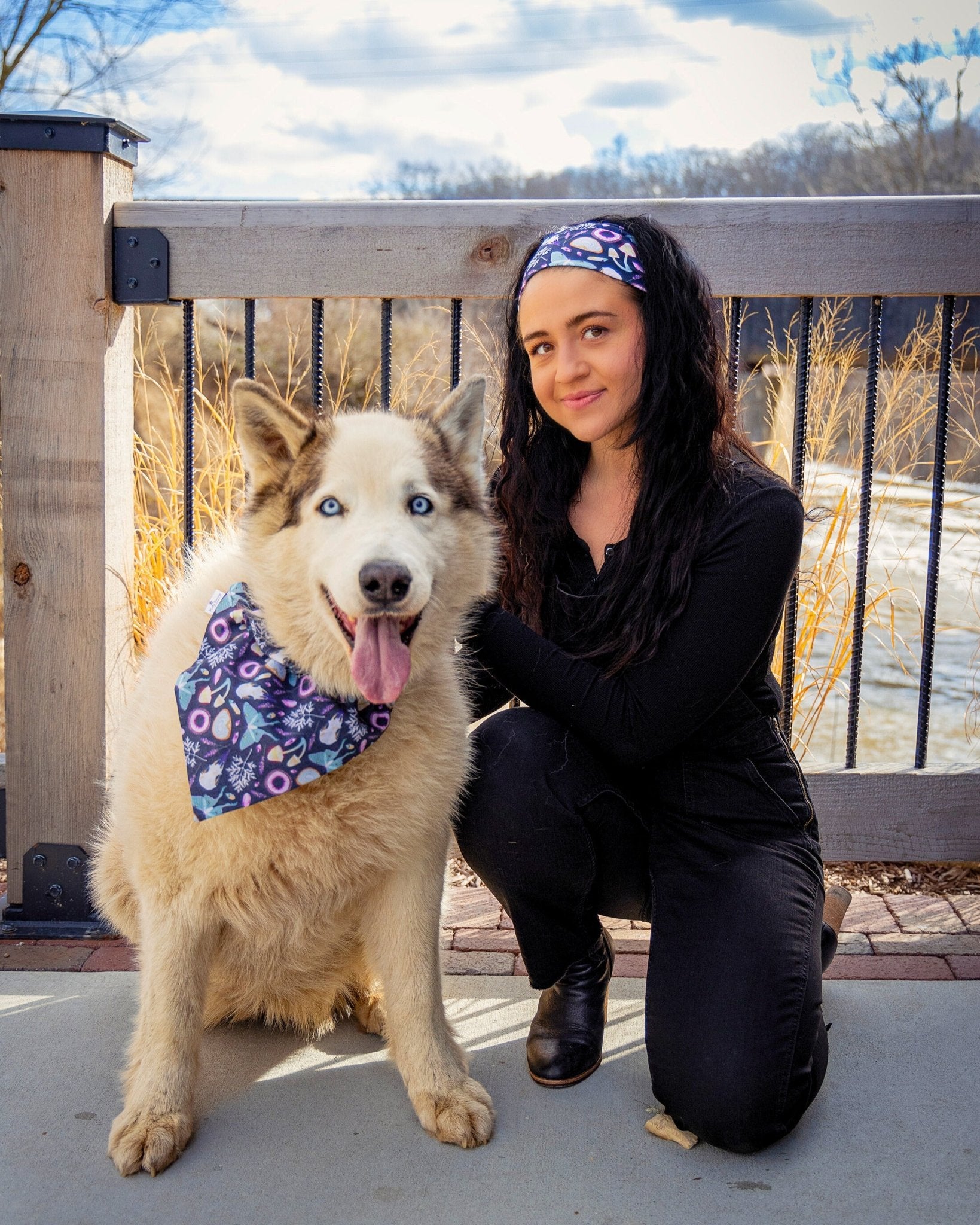 Witchy Nights Pet Bandana - Mutty Mornings