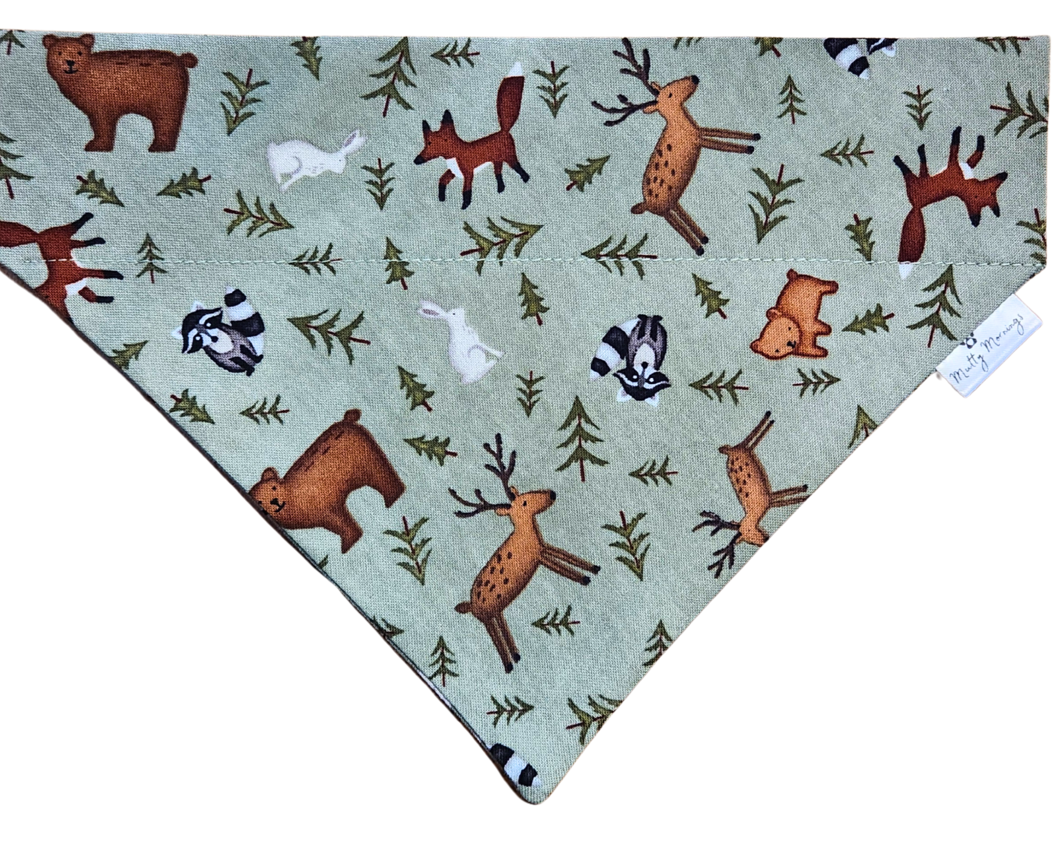 Woodland Wanderer Pet Bandana - Mutty Mornings