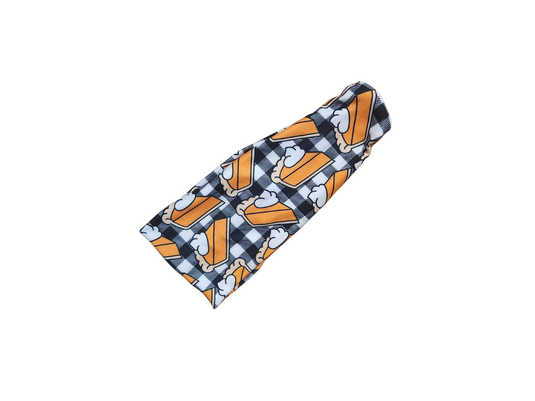 Pumpkin Pie Bandana &amp; Headband Set