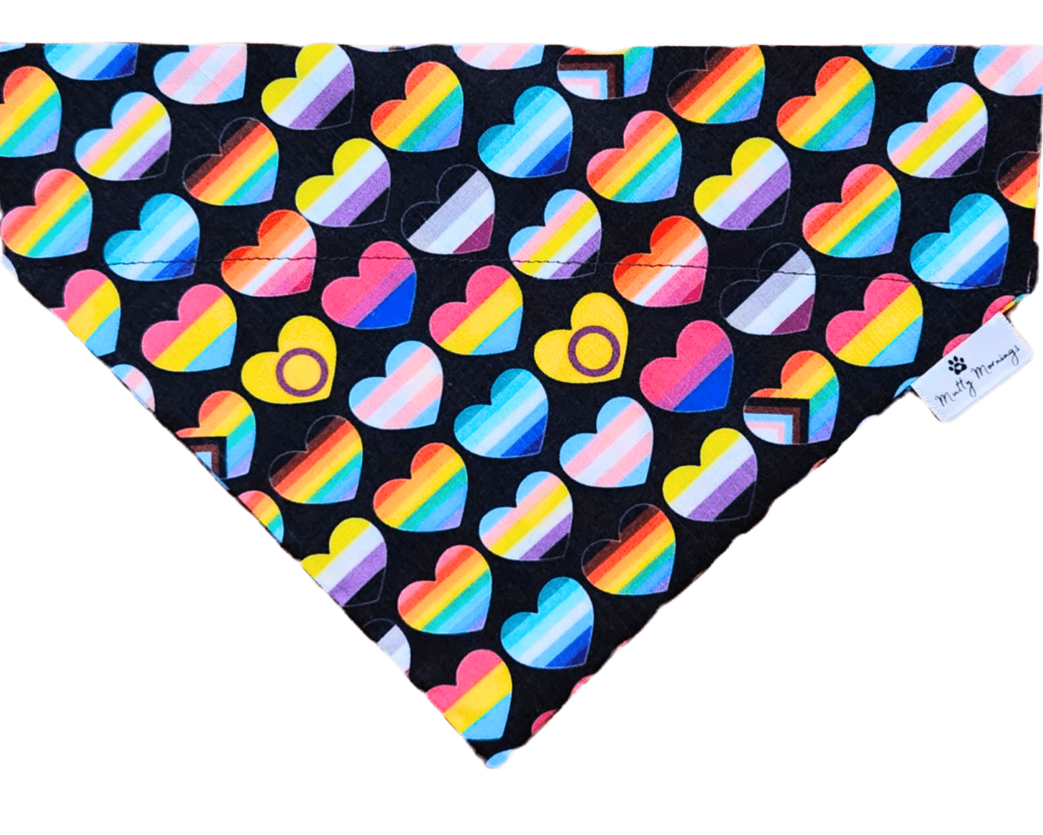 A Heart is a Heart Pride Bandana &amp; Headband Set - Mutty Mornings