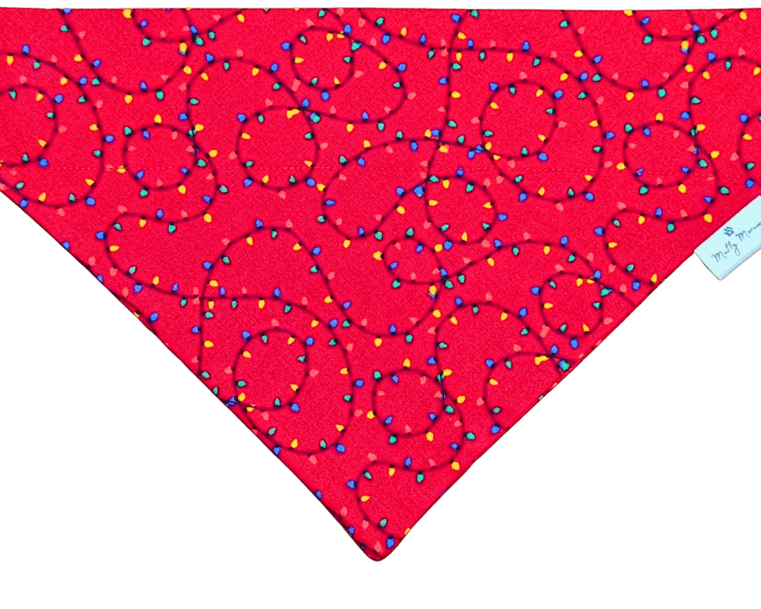 All Lit Up Pet Bandana - Mutty Mornings