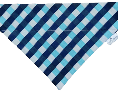 Anchor Point Plaid Pet Bandana - Mutty Mornings