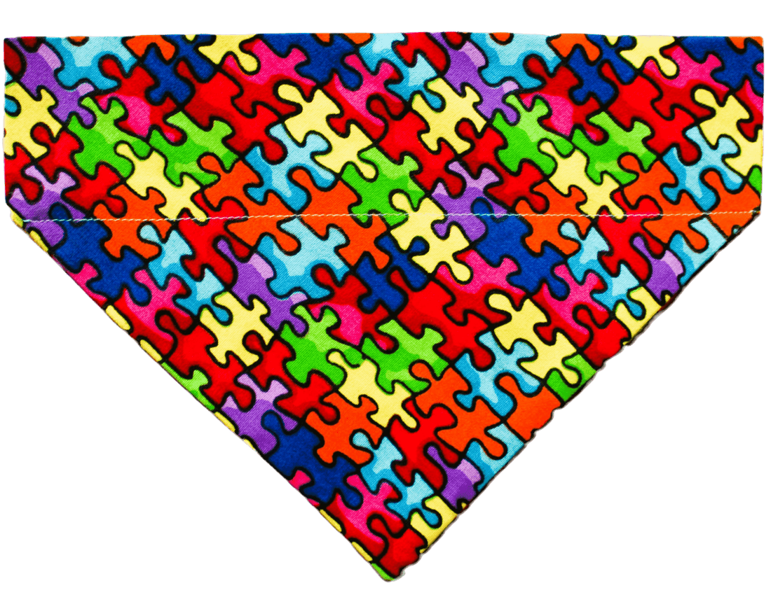 Autism Awareness Pet Bandana - Mutty Mornings