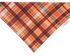 Autumn Harvest Plaid Pet Bandana - Mutty Mornings