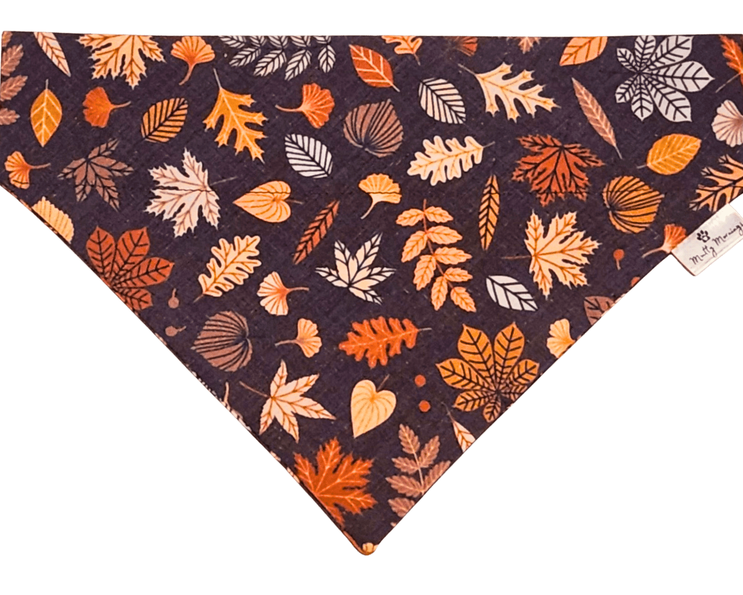 Autumn Leaves Bandana &amp; Headband Set - Mutty Mornings