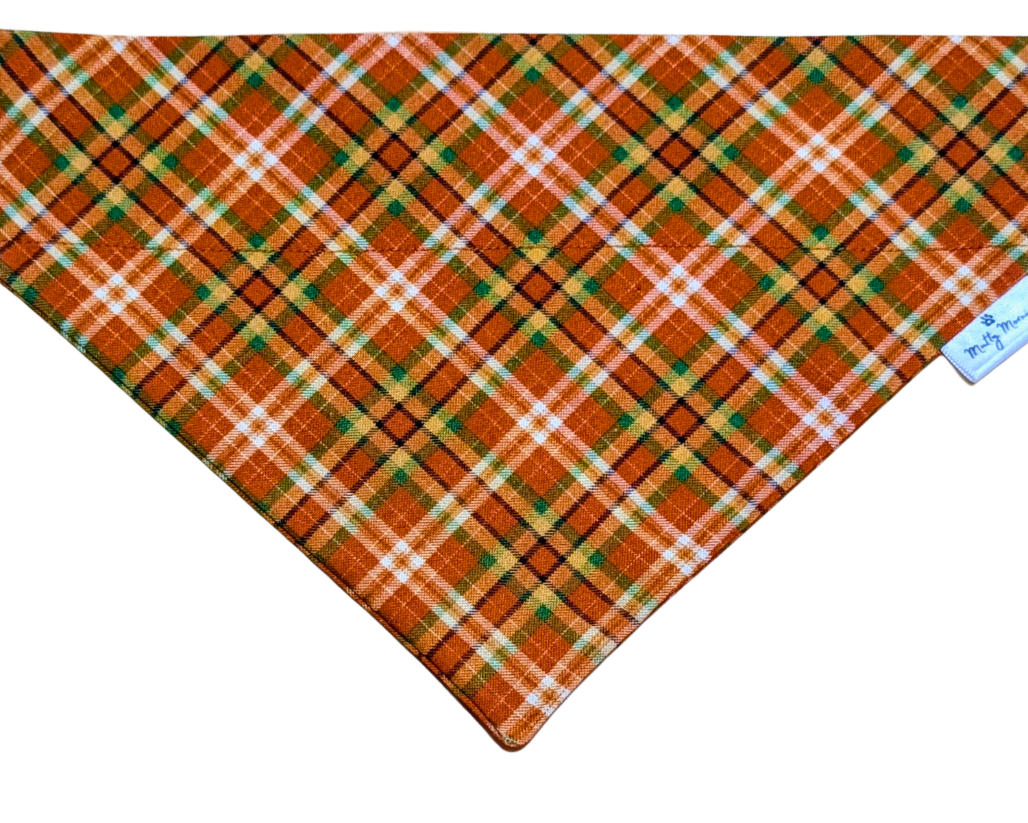 Autumn Revival Plaid Pet Bandana - Mutty Mornings