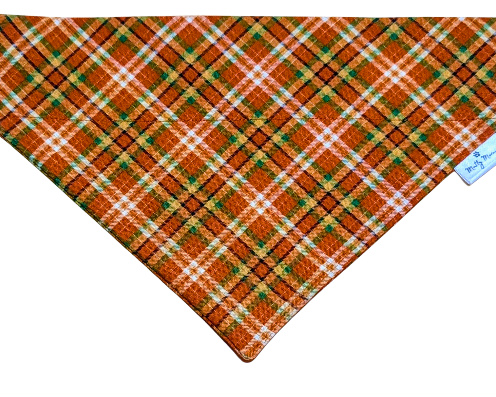 Autumn Revival Plaid Pet Bandana - Mutty Mornings