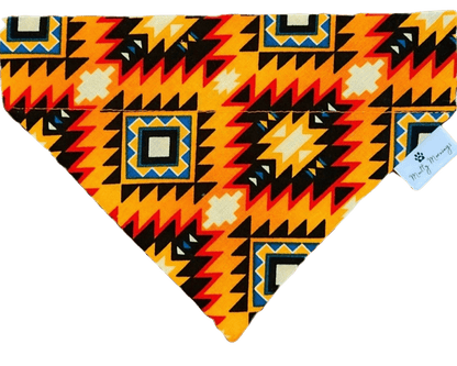 Aztec Ember Pet Bandana - Mutty Mornings