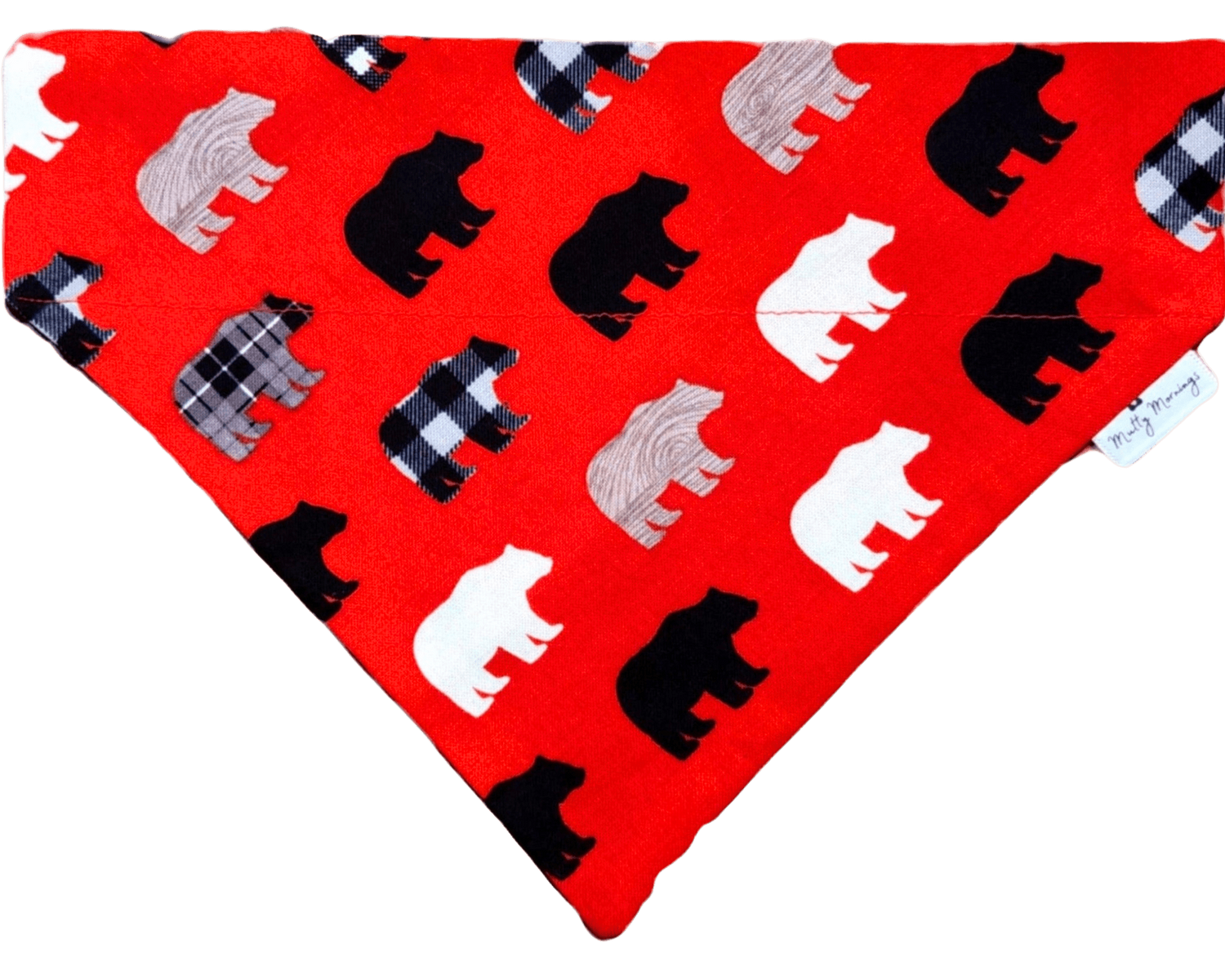 Backwoods Bear Pet Bandana - Mutty Mornings