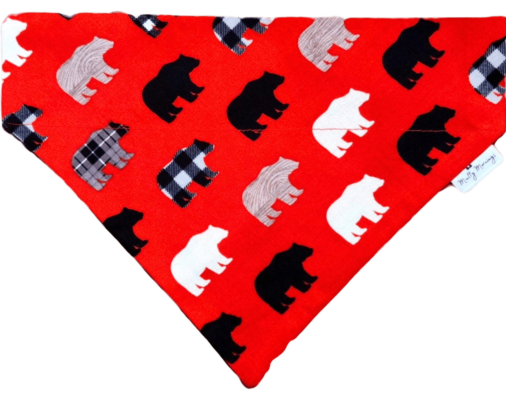 Backwoods Bear Pet Bandana - Mutty Mornings